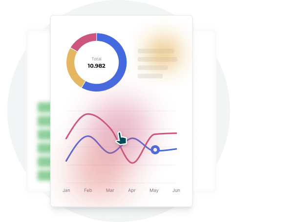 Analytics dashboard with charts and graphs — showing how Paperturn helps firms monitor document views, export activity reports, and track compliance metrics with integrated analytics. Analytics dashboard with charts and graphs — showing how Paperturn helps firms monitor document views, export activity reports, and track compliance metrics with integrated analytics.