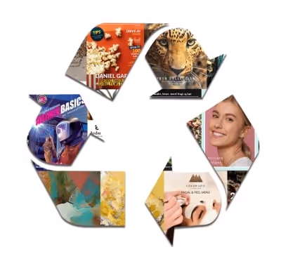 Graphique des publications numériques respectueuses de l'environnement