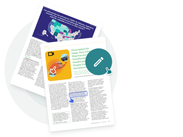 Medical report pages with edit and click icons — showing how outdated PDFs cause accessibility issues, version errors, and privacy risks compared to Paperturn’s secure digital reports.