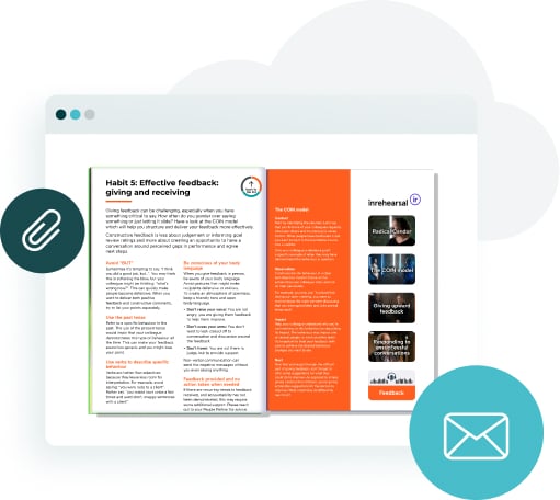 Digital document displayed in a browser window with email and attachment icons — illustrating how Pa Digital document displayed in a browser window with email and attachment icons — illustrating how Pa