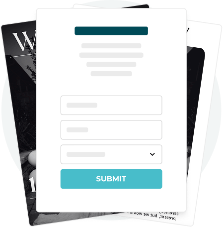Interactive digital publication showing clickable lead capture elements in a Paperturn online magazi
