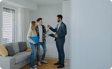 Real estate listings  
  with online flipbooks