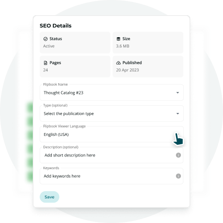 Optimiza tus publicaciones digitales para los motores de búsqueda.