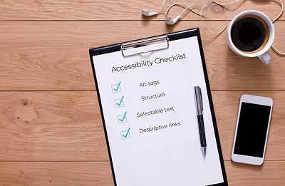 Accessibility checklist