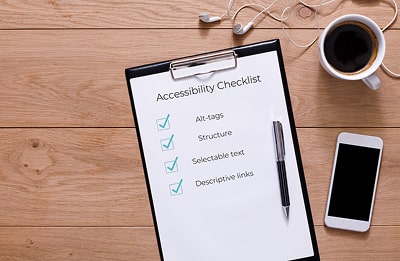 Accessibility checklist