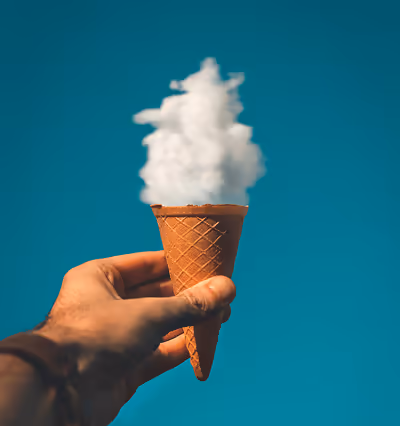 Creativity (cloud ice-cream cone) Creativity (cloud ice-cream cone)