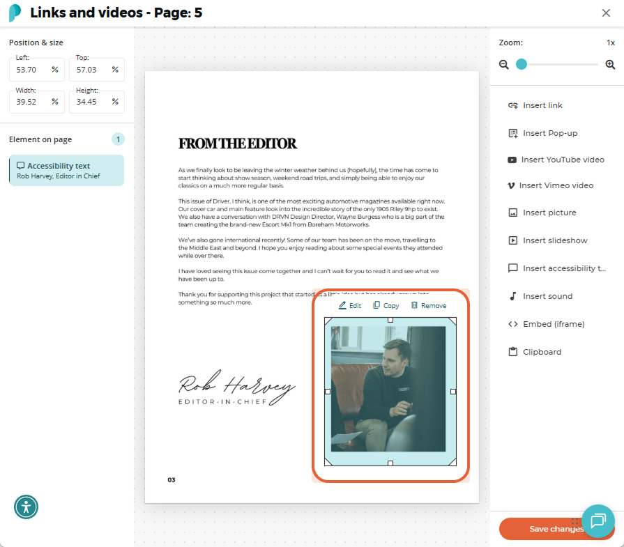 Example of the alt text box surrounding the image Example of the alt text box surrounding the image