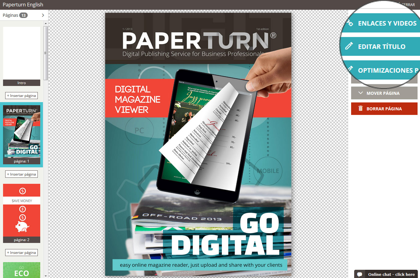 Paperturn