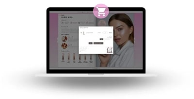 The Shopping Cart feature seen in Paperturn's software