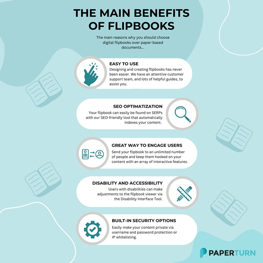 Flipbook benefits