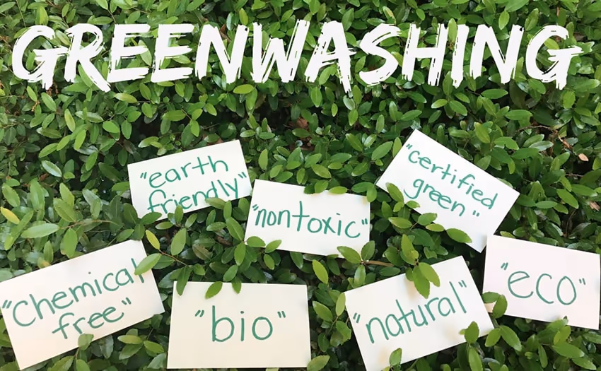 Greenwashing labels Greenwashing labels