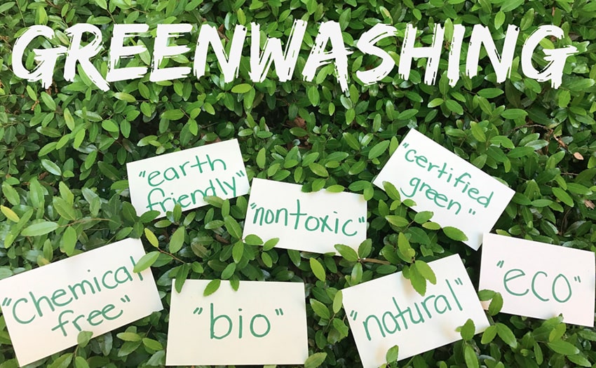 Greenwashing labels