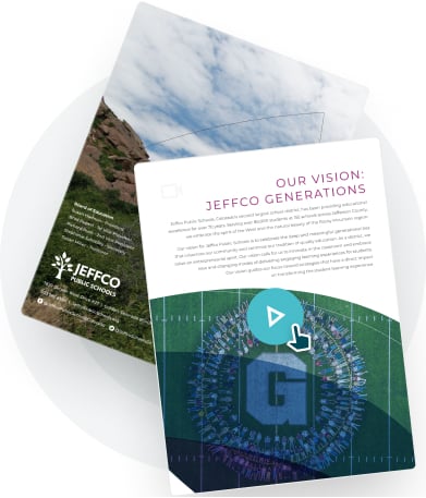 Interactive school brochures