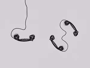 Old fashioned phones