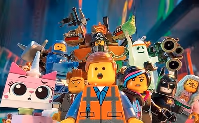 Lego cartoon graphic