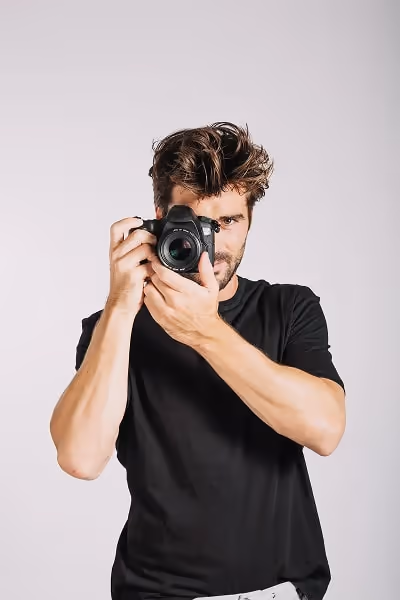 Man with camera