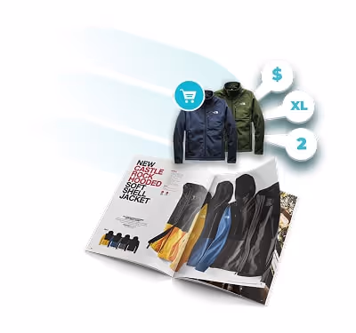 Catalogue with the Shopping Cart feature