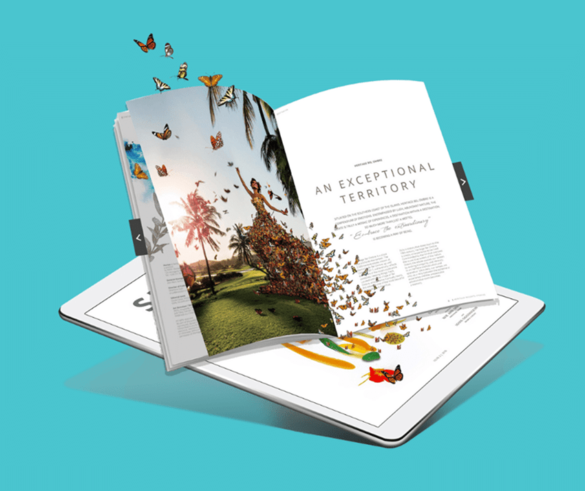 Digital publication created with Paperturn (SaaS software)