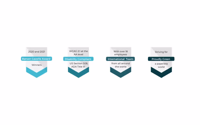 Paperturn’s Awards and Certifications Paperturn’s Awards and Certifications