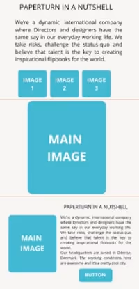 Paperturn's pop-up templates Paperturn's pop-up templates
