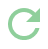 Green refresh icon representing the reset or reload accessibility settings option in Paperturn digit Green refresh icon representing the reset or reload accessibility settings option in Paperturn digit