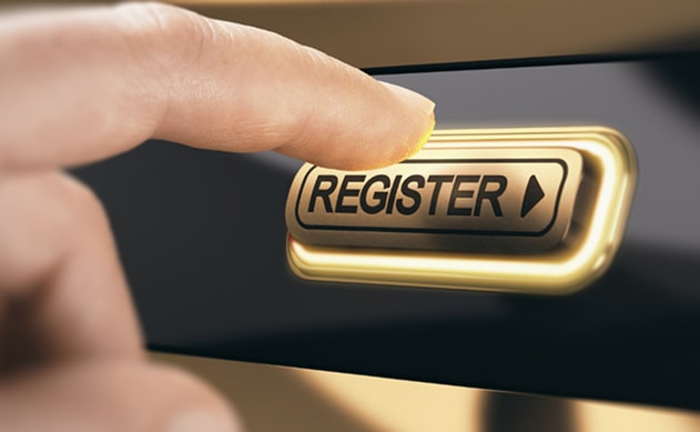 Register button