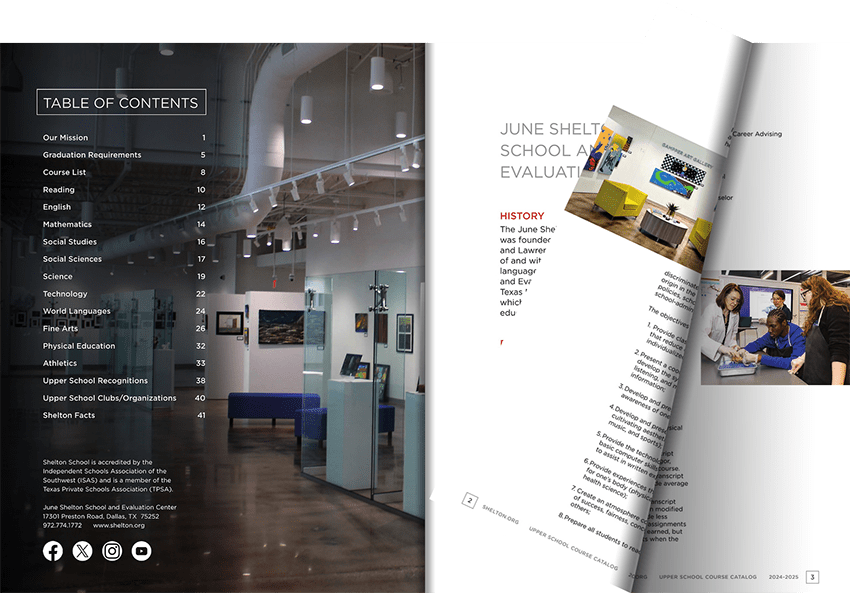 School brochure flipbook