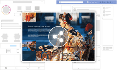 How to share your online lookbook on social media