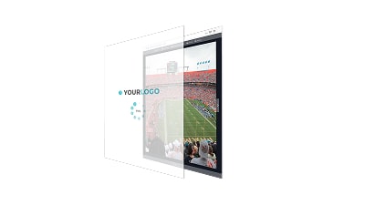 Add your company logo in your flipbook