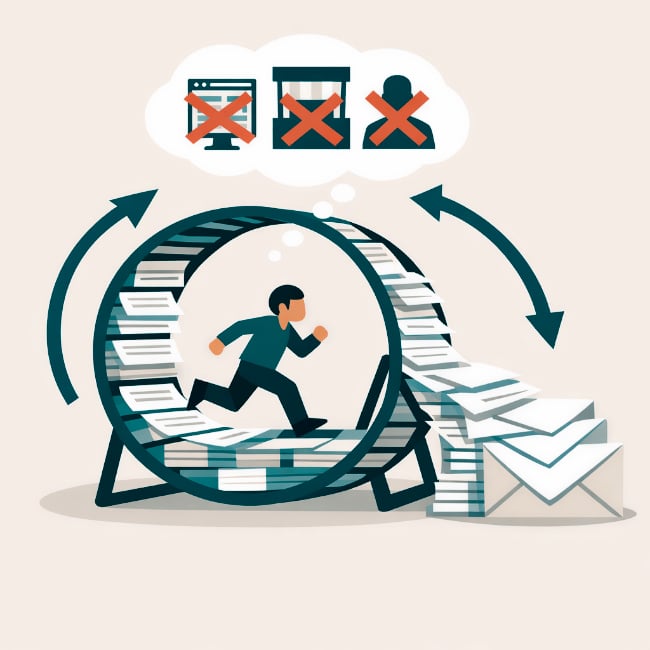 marketing director original equipment manufacturer blog illustration