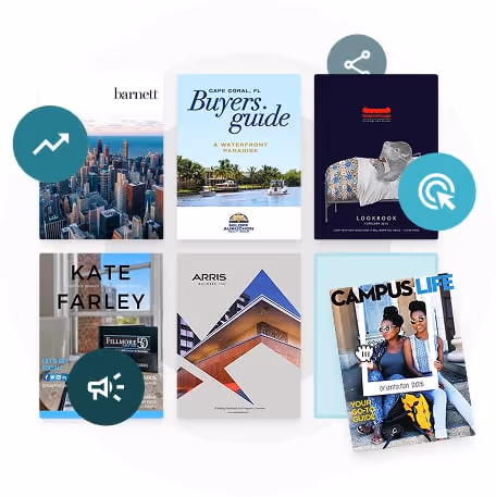 Hébergez votre magazine sur votre site et mesurez chaque performance.