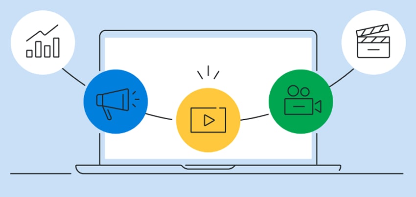 Video marketing graphic