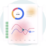 Flipbook analytics
  dashboard showing charts and engagement data