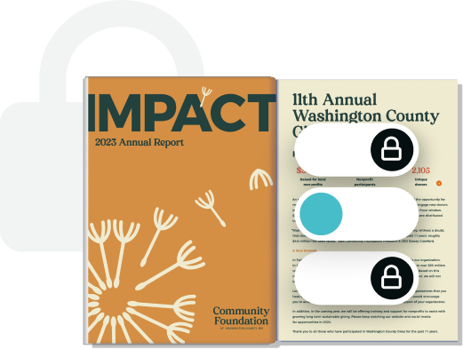 Digital government report with lock icons — representing how Paperturn enables agencies to protect i