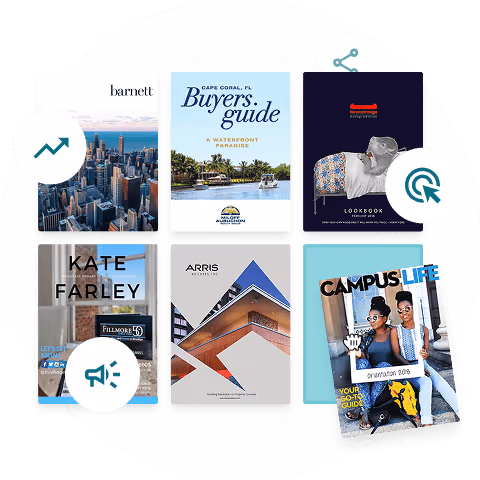 Transformez vos PDF en expériences interactives avec vidéos, formulaires et suivi des performances.