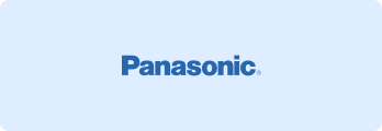 Panasonic logo featured in a Paperturn case study highlighting digital publishing success and intera