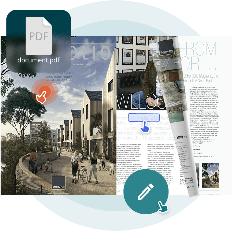 Interactive flipbooks